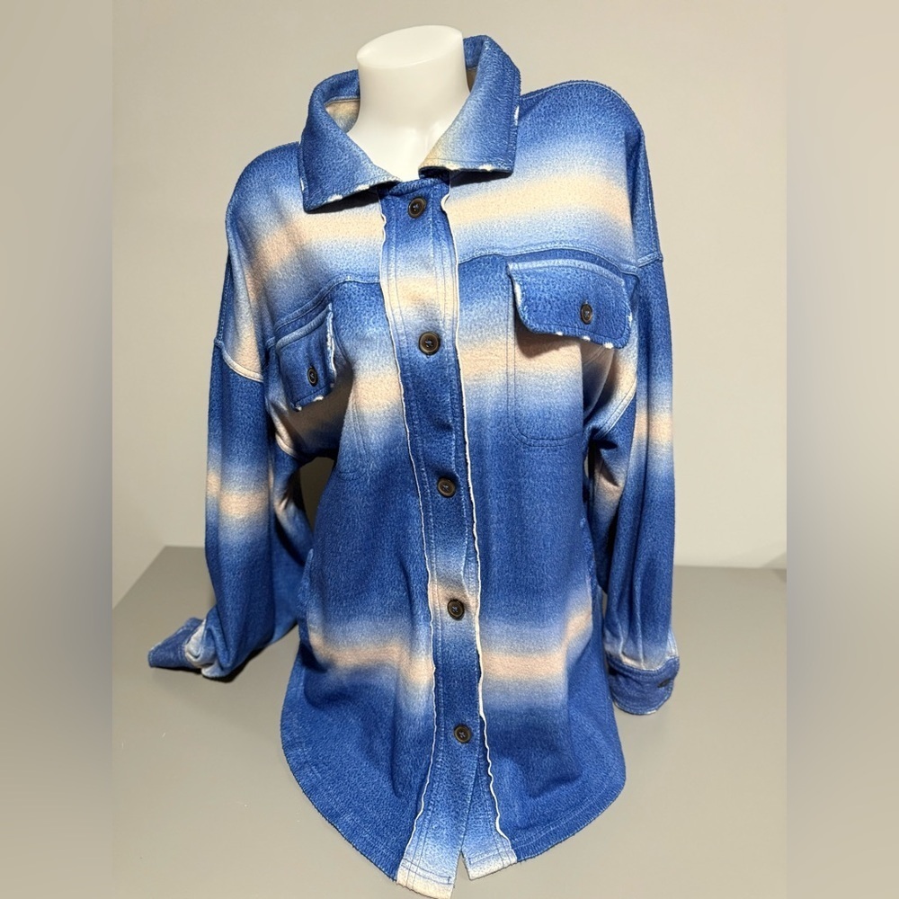 NWT Free People Ruby Deep Sea Jacket